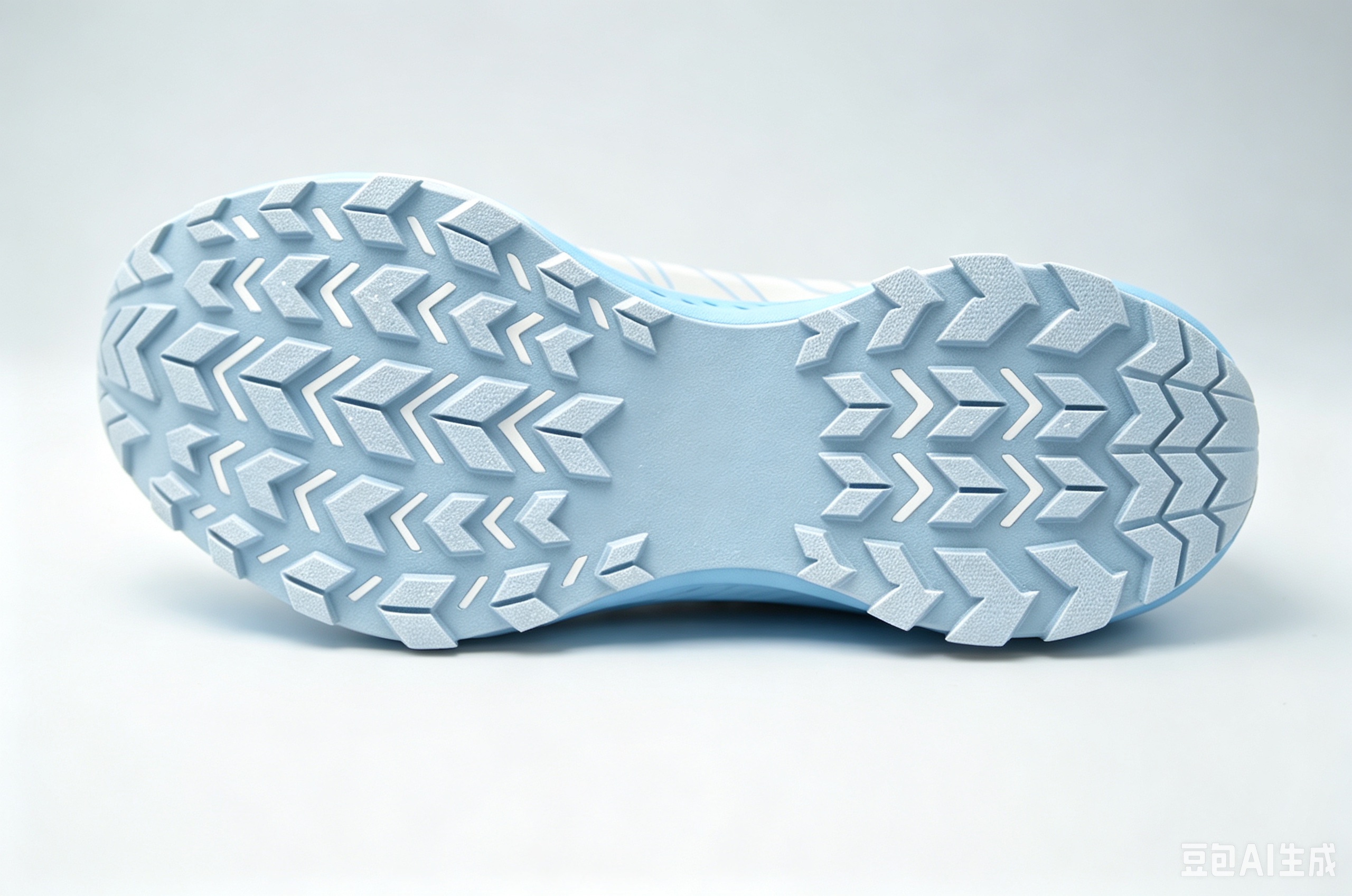 Glacier Blue trail outsole